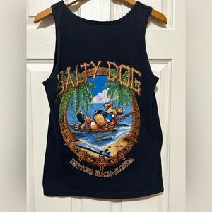 Vintage Salty Dog Daytona Beach Tank Small